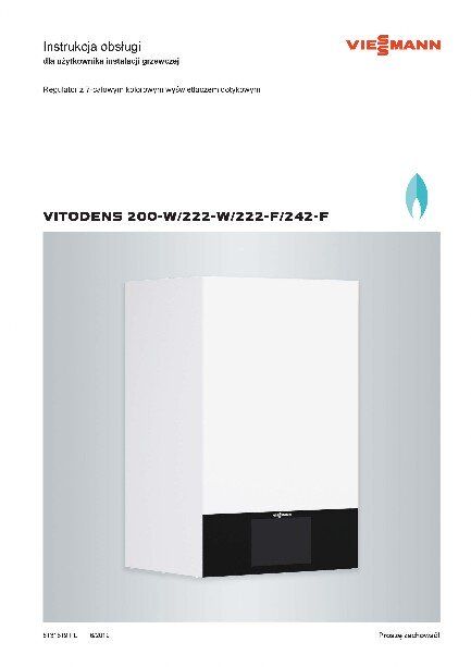 VIESSMANN VITODENS 200-W 222-W 222-F 242-F