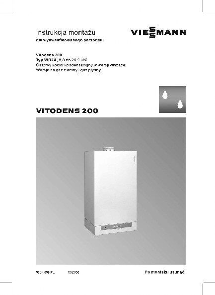 Vitodens 200 Viessmann Vitodens  Typ WB2A